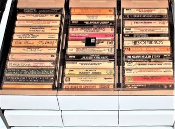 Huge Lot Of Assorted Cassette Tapes