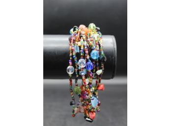 Mercado Global Multicolored Beaded Bracelet