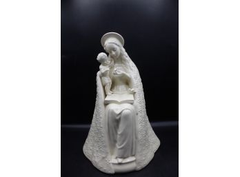 Hummel Goebel Flower Madonna And Child - Virgin Mary Porcelain Figurine