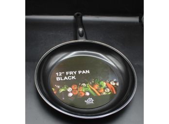 Smart Home 12-inch Non-Stick Fry Pan In Black
