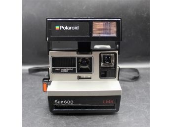 Rare Polaroid Sun 600 LMS Instamatic Camera W/ Case & Film