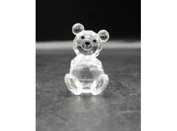 Retired Swarovski Crystal Large Teddy Bear