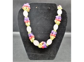 Ross Simons Multicolored Statement Necklace