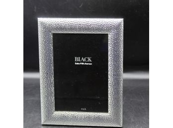 Saks Fifth Avenue Black Label 4x6 Picture Frame