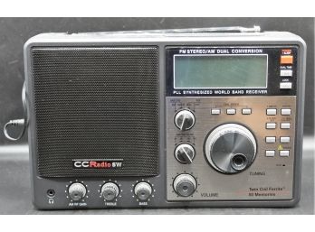 Rare CC Radio CSW AM/FM/SW Portable W Original Instructions