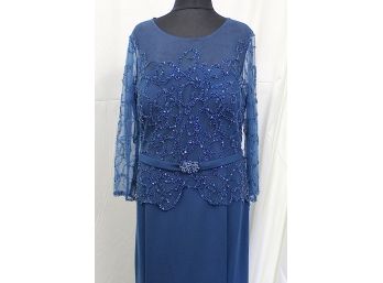 Marsoni Marine Blue Mother Of The Bride Gown