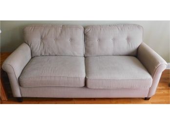 La-Z-Boy Grey Upholstered Sofa