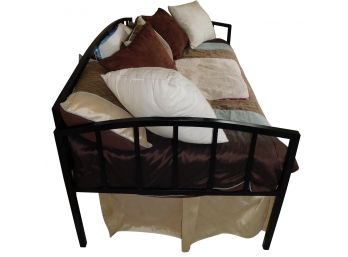 Black Metal Twin Day Bed Frame