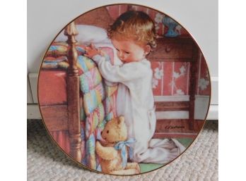 Kathy Lawrence 'Bedtime Prayers' Collectible Plate