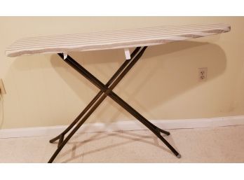 Full Sized Metal Ironing Board With Fabric Cover