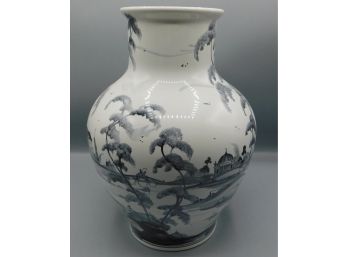 Bergdorf Goodman - Handpainted Ceramic Vase