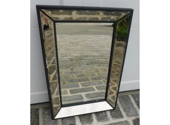 Basset Mirror Co - Rectangular Wall Mirror With Mirrored Frame