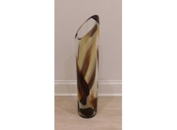 Amodell Colorful Blown Glass Vase
