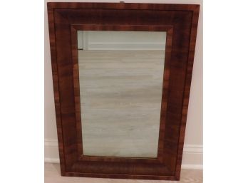 Fisher's Hanging Wall Mirror With Wooden Frame