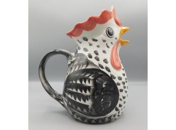 TamSan Designs Ceramic Rooster Pitcher