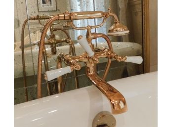 THG - Brass Bathtub Faucet With Extension Hose