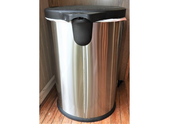 Stainless Steel 10.6 Gallon Trash Can