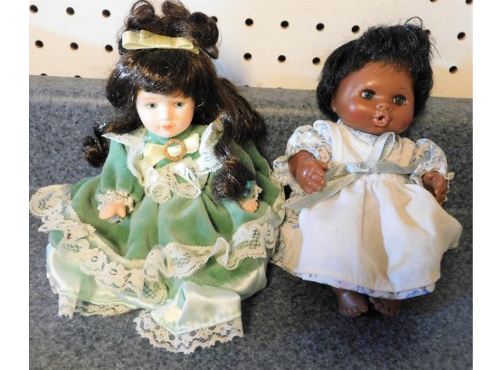 Assorted Set Of 2 Vintage Dolls