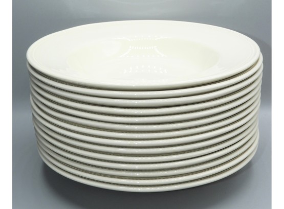 Royal Stafford Fine Earthenware White Bowls - Set Of 14