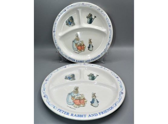 Eden Peter Rabbit & Friends Melamine  Plates - Set Of 2
