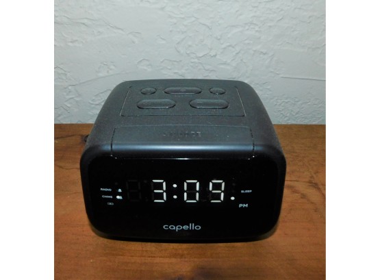 Capello Digital AM/FM Alarm Clock Radio - #CR15