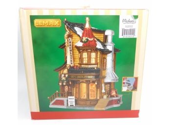 Lemax Porcelain Lighted Building 'lucy's Chocolate Shop' - NEW IN BOX
