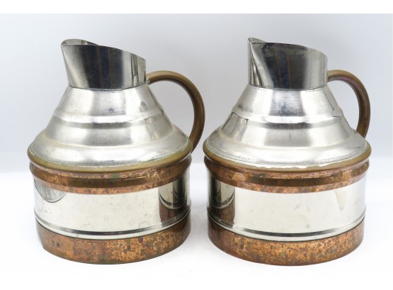 A Pair Of Water Pitchers - Chateau De La Chaize -BROUILLY -