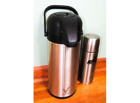Coffee Dispenser With Pump & Coffee Furnace - Insulated Stainless Steel Coffee -