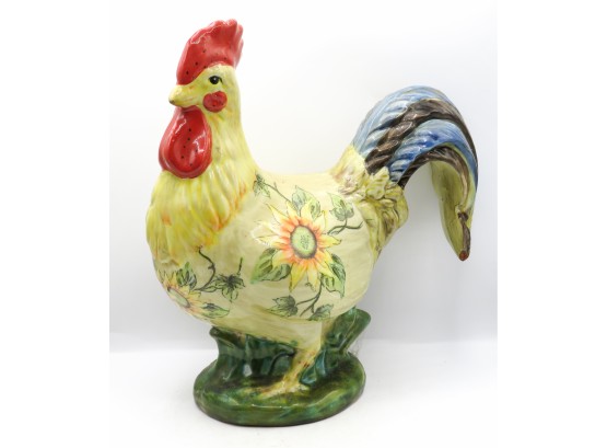Charming Ceramic Chicken - Home Decor - 13' Tall