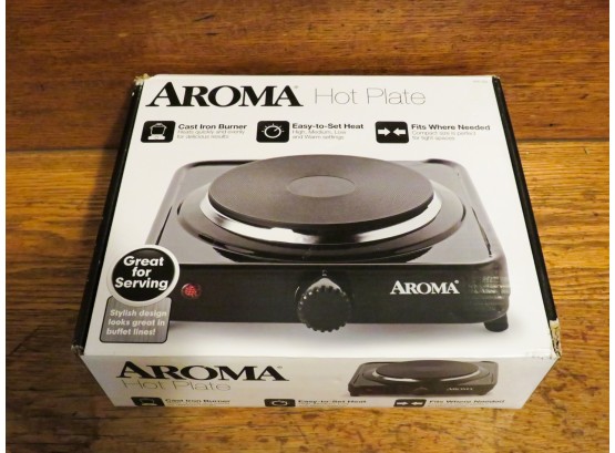 AROMA - Hot Plate - IOB - Cast Iron Burner -