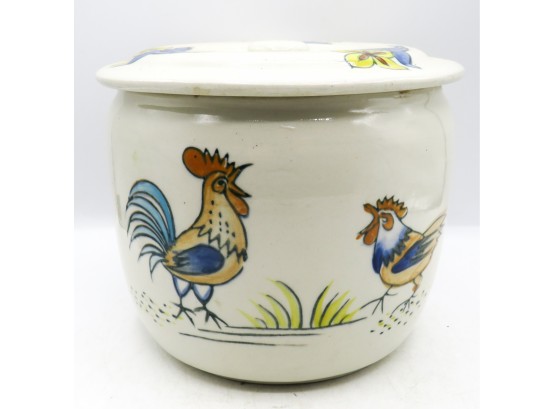 Charming Ceramic Cookie Jar - 6.5' Tall