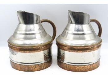 A Pair Of Water Pitchers - Chateau De La Chaize -BROUILLY -