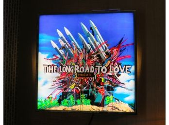 'The Long Road To Love' Light Box - By Kristian Von Hornsleth - L20' X H20' X D3' - Tested