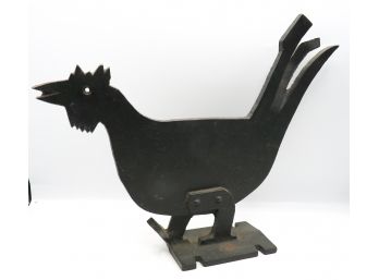 Vintage Cast Iron Rooster Boot Scraper