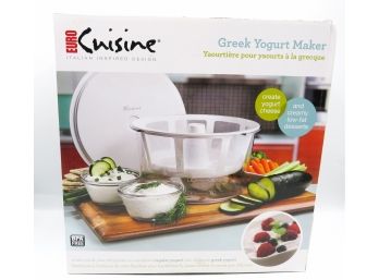 Euro Cuisine - Greek Yogurt Maker  - IOB - Italian Inspired Design