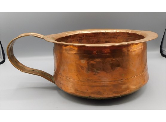 Antique Copper Chamber Pot