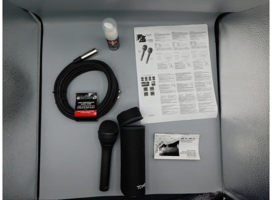 MP-75 TC-Helicon Microphone With Microfoam Sanitizer And 20' Mic Cord