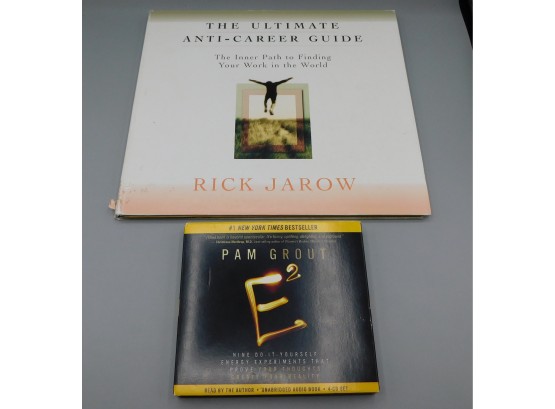 Pair Of Motivational Audio Books By - Rick Jarow And Pam Grout