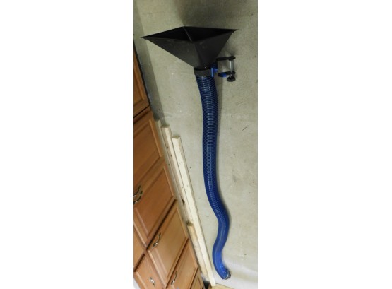 Dust Rite - 4' Vacuum Hose With Attached Dust Collector