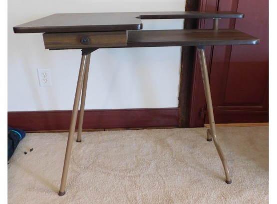 Vintage Folding Sewing Machine Table