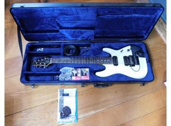 Customized Schecter Guitar CF7-FR - With Original Hardware And Official Schecter Hardshell Carrying Case