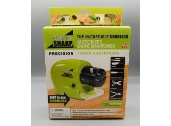 Swifty Sharp Cordless Motorized Knife Sharpener