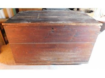 Large Wooden Storage Chest