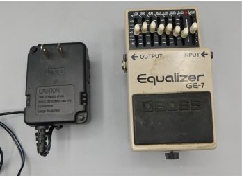 BOSS Seven-Band Graphic Equalizer Guitar Pedal - Model GE-7