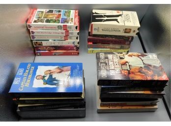 Assorted Lot Of VHS Tapes
