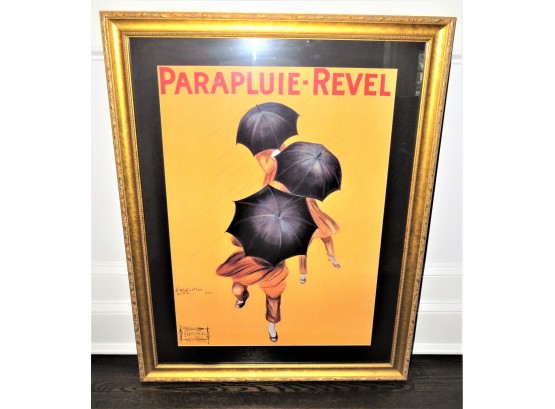 Parapluie-revel Offset Lithograph Leonetto Cappiello 1922 Framed Wall Art