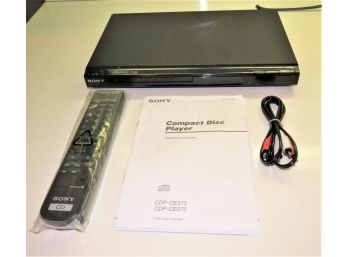 Sony DVD Player DVP-SR200P With Remote & Manual