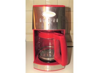 Hamilton Beach Ensemble 43253H - Red Coffee Maker With Manual