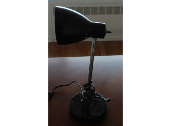 Vintage Intertek Adjustable Metal Desk Lamp