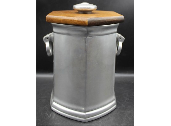 Vintage Solid Pewter Ice Bucket By Wilton / Columbia PA.